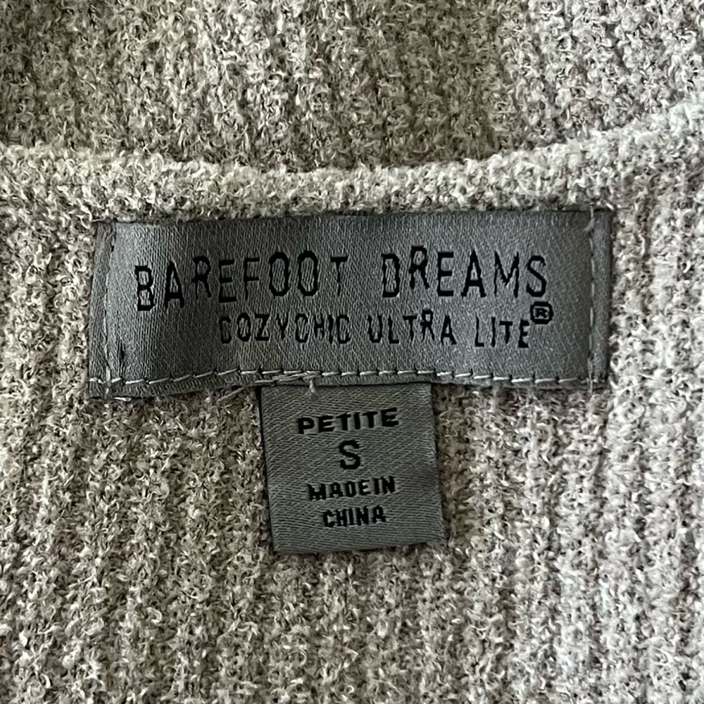 Barefoot Dreams CozyChic Ultra Lite Ribbed Short Sleeve Dress - Picture 5 of 7